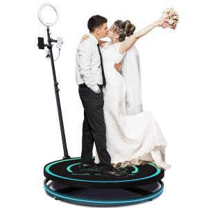 BIG BOY EVENTS - 360 PHOTO BOOTH MACHINE WITH LED LIGHT